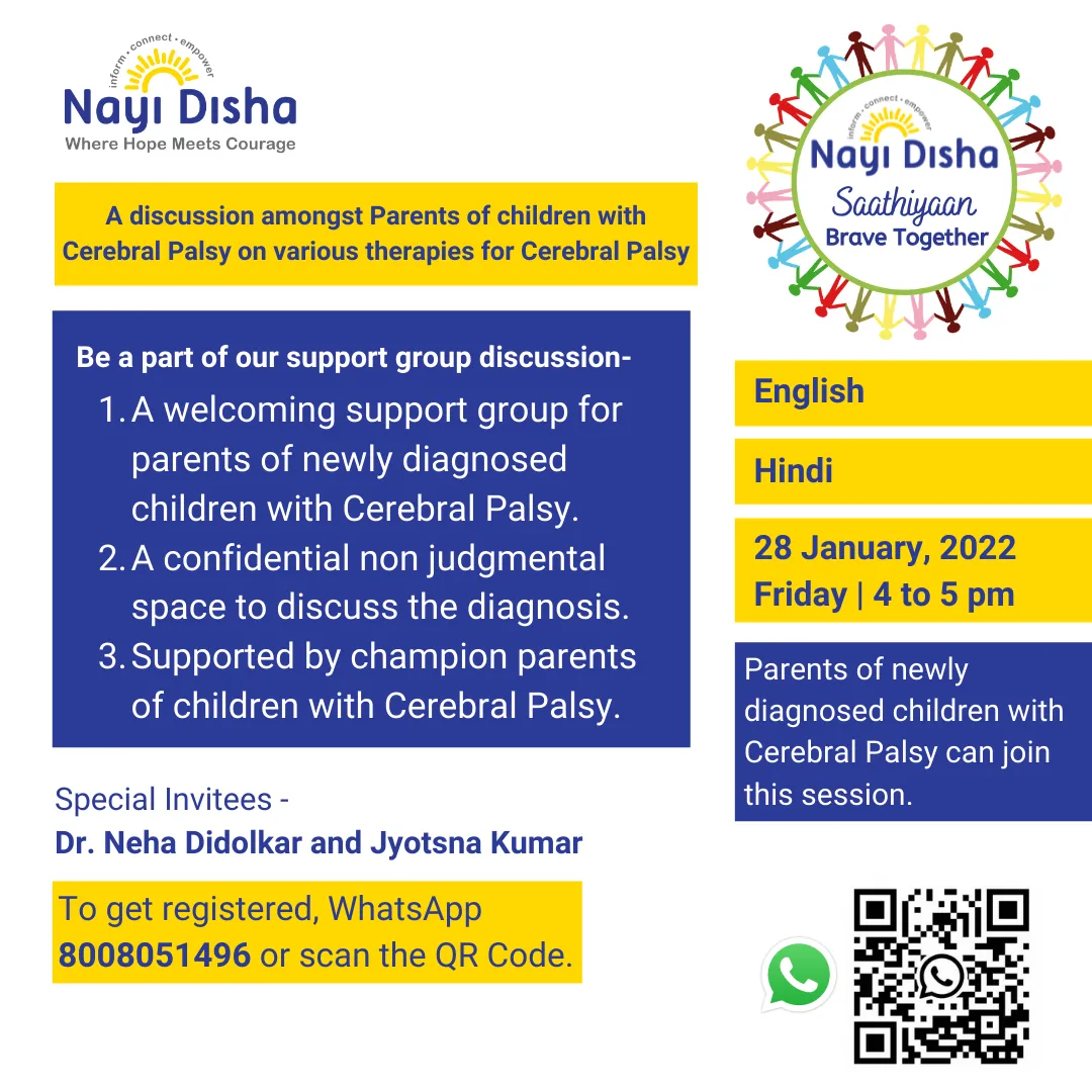 A discussion amongst Parents of children with Cerebral Palsy on various therapies for Cerebral Palsy
