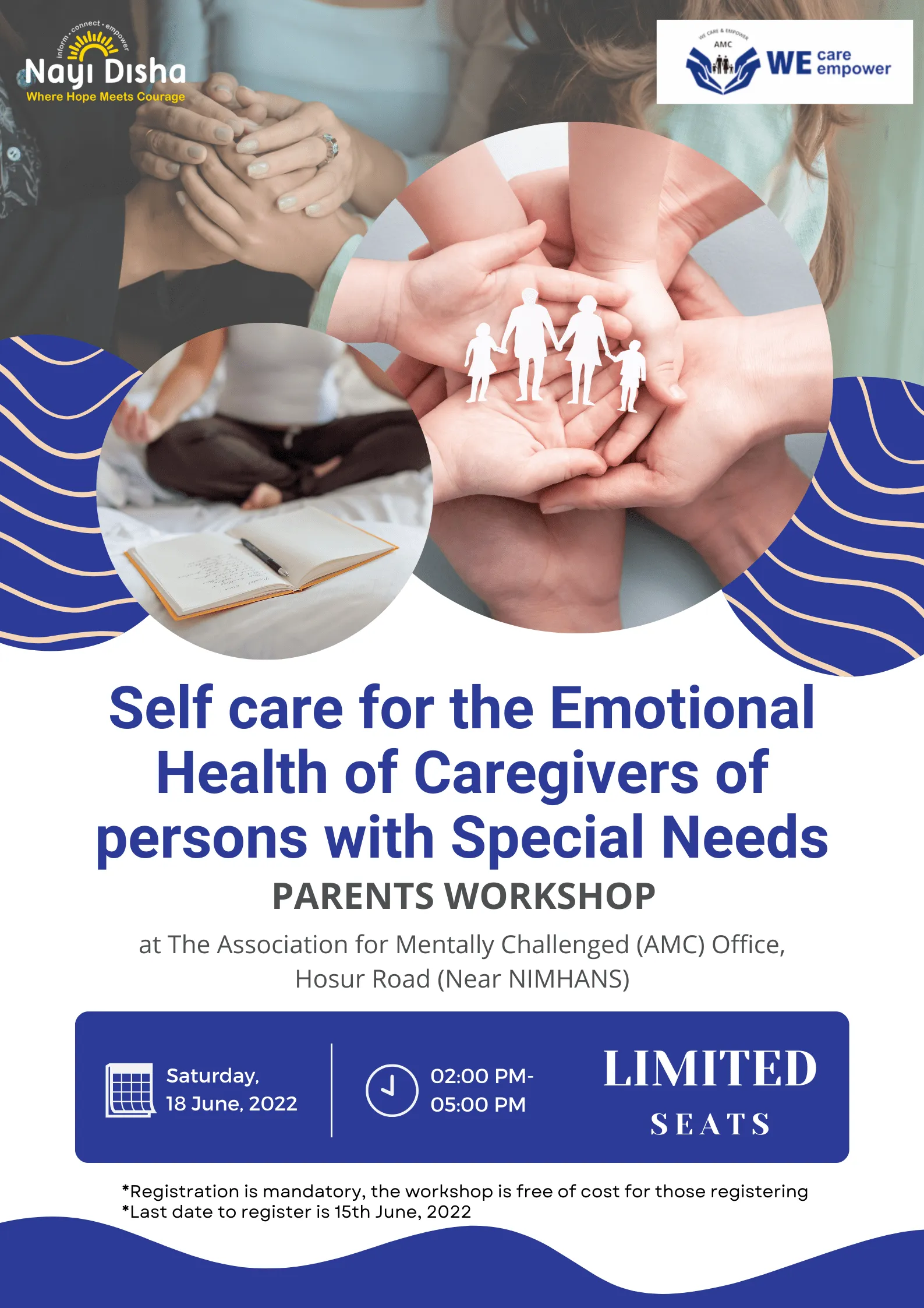 Self care for the Emotional health of Caregivers of persons with Special needs