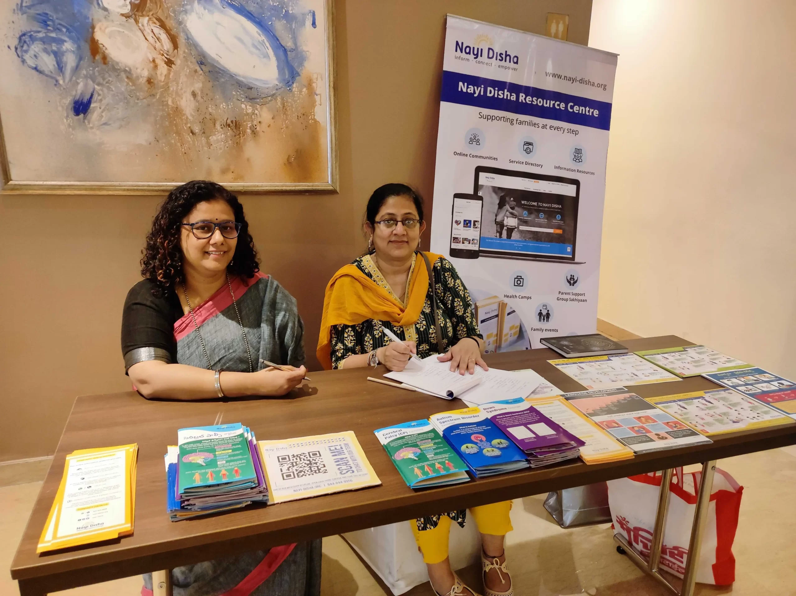 Help Desk at Rainbow Information Conference in Hyderabad