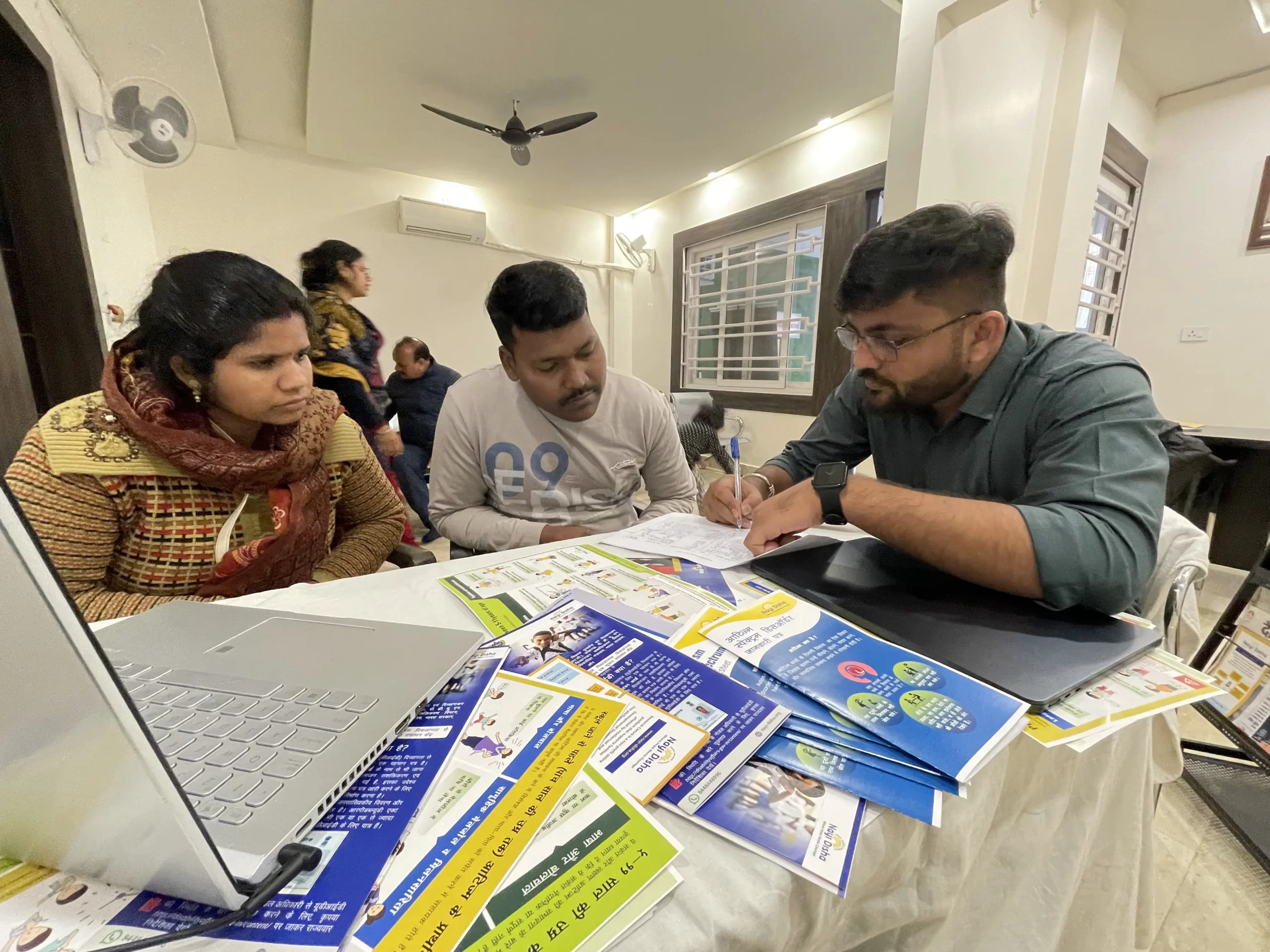 Help Desk at Rosalin CDC in Lucknow