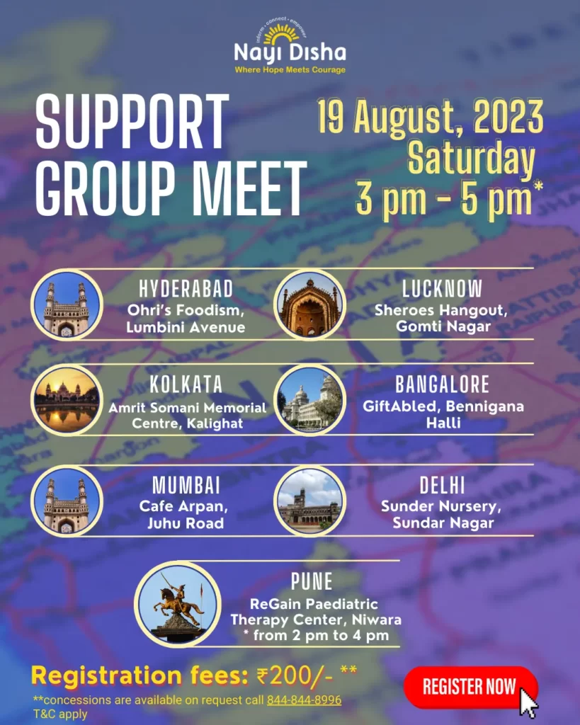 Support group poster - Instagram